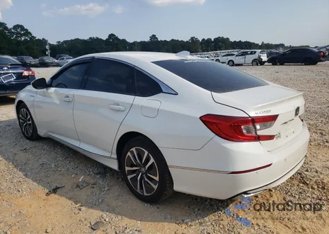 2021 Honda Accord Hybrid Exl z USA, uszkodzony, nr VIN 1HGCV3F56MA011248